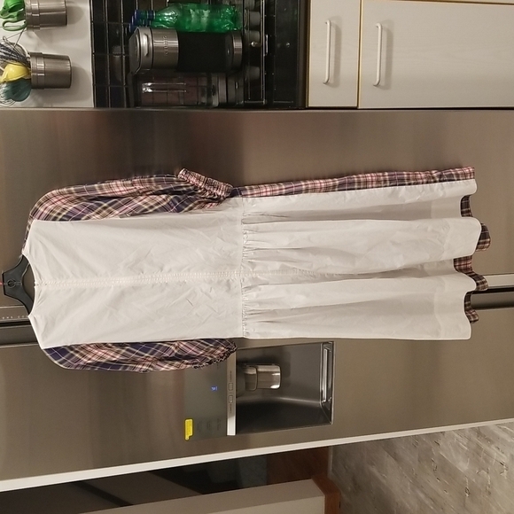 💕SEA NEW YORK💕 Rooney Relaxed Midi Dress ~ Plaid Size 2 - Picture 10 of 16